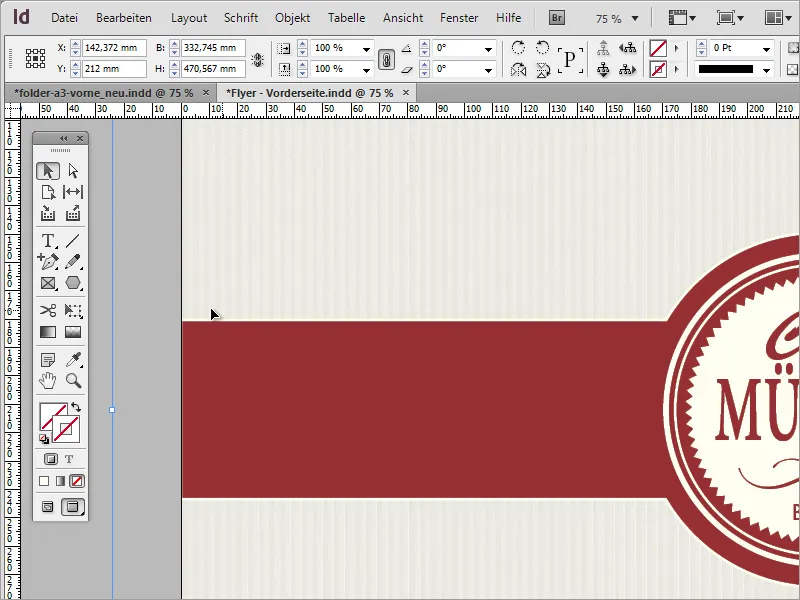 Vytvoření profesionálního jídelního lístku v programu Adobe InDesign - část 2