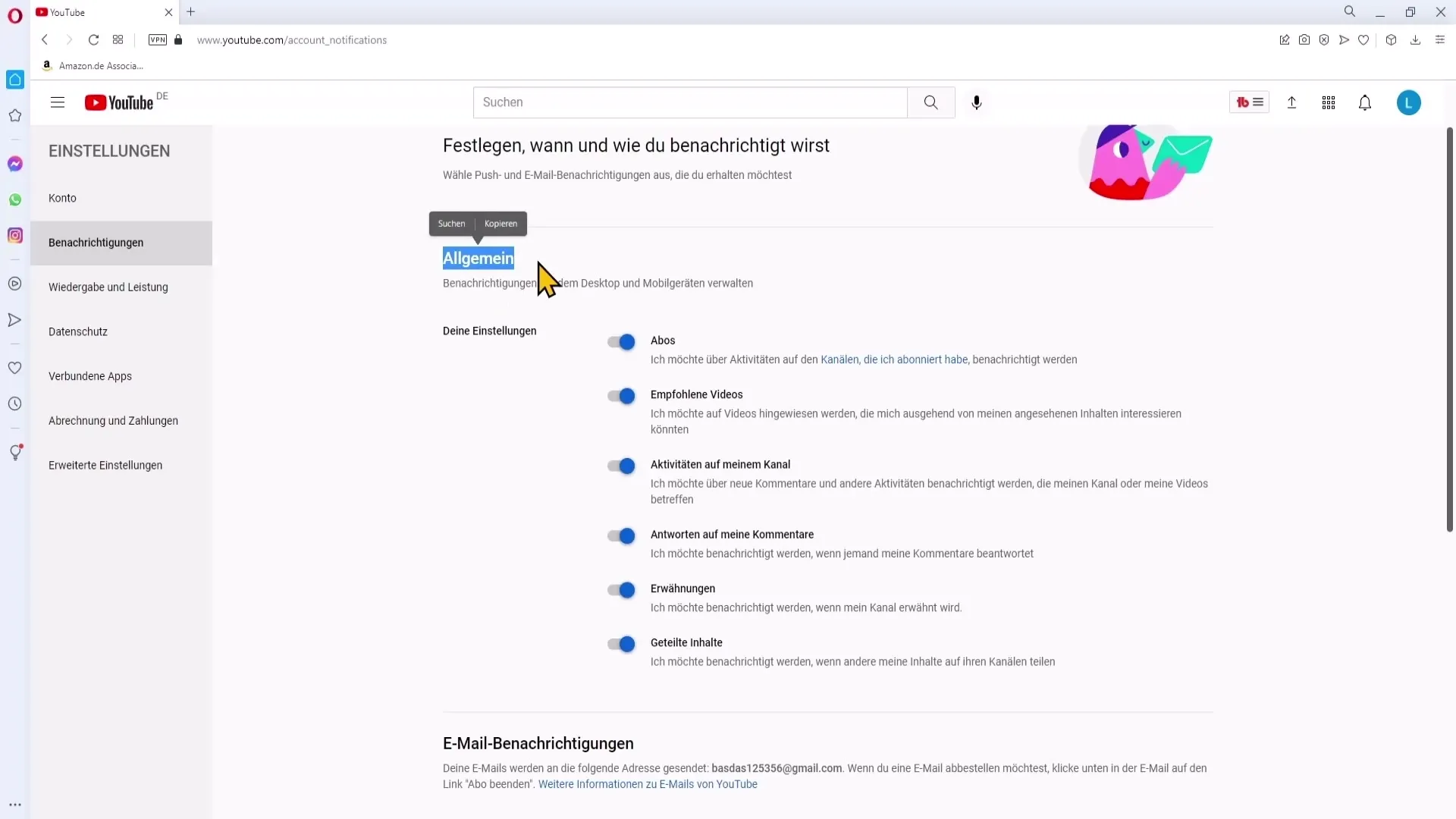 YouTube meldingen configureren, gemakkelijk gemaakt