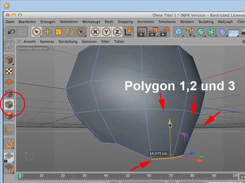 Modelowanie w CINEMA 4D - Trening kreatywny: Część 02 - Przygotowanie obiektu podstawowego