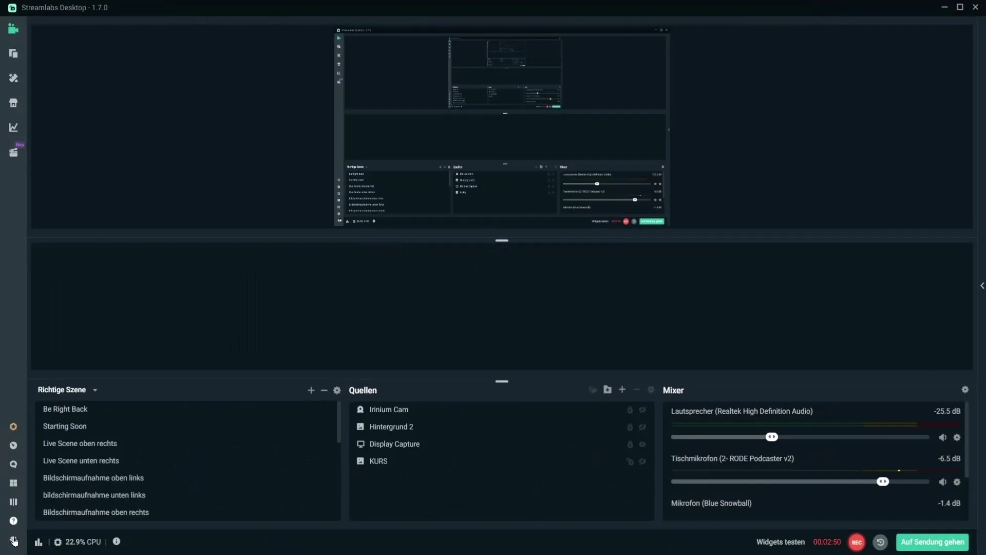 Find og brug streamnøglen sikkert i Streamlabs OBS