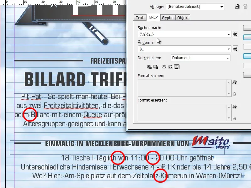 Adobe InDesign 팁 및 요령: 문서에서 이중 공백을 단일 공백으로 바꾸기 Adobe InDesign 팁 및 요령: 문서에서 이중 공백을 단일 공백으로 바꾸기