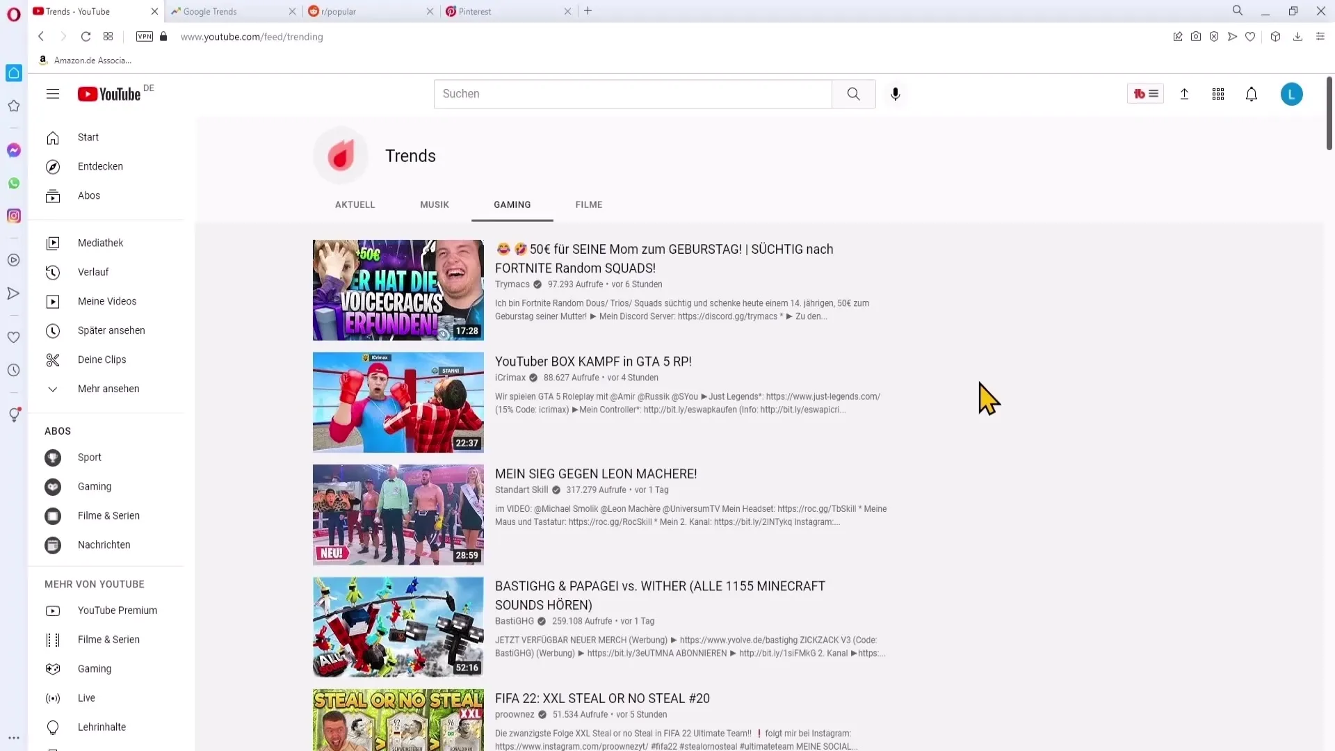 Temukan tren terbaru secara efektif untuk saluran YouTube Anda