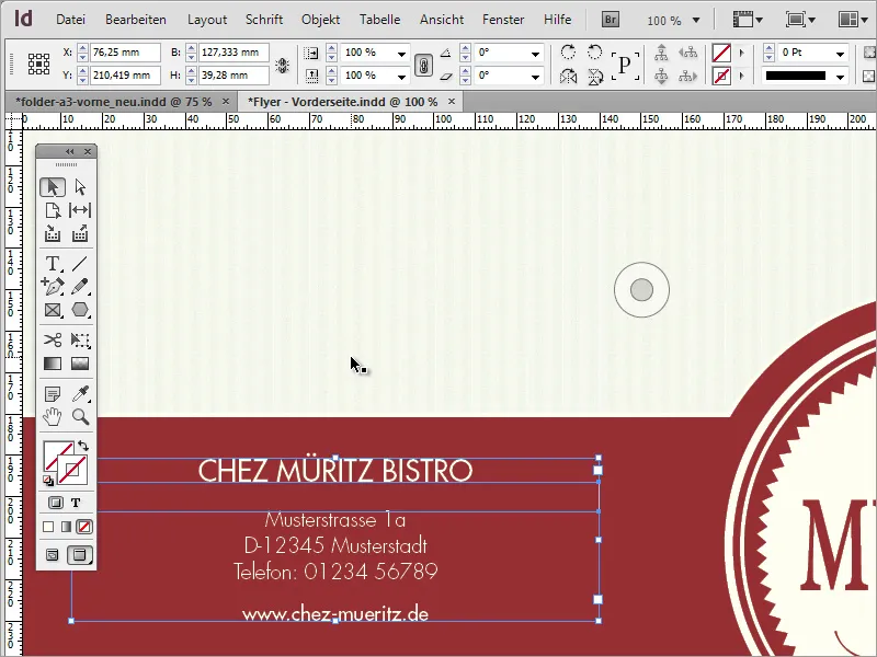 Adobe InDesign'da profesyonel bir menü tasarımı yapmak - Bölüm 3