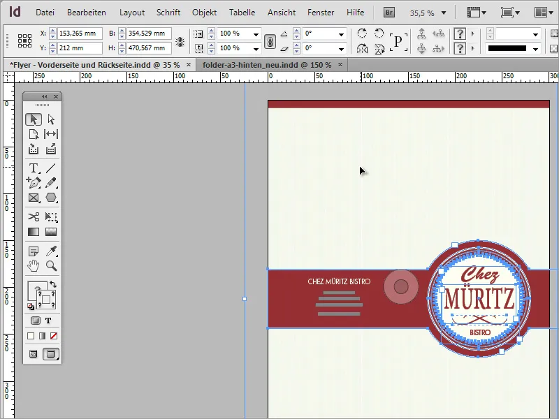 Skapa en professionell meny i Adobe InDesign - Del 3