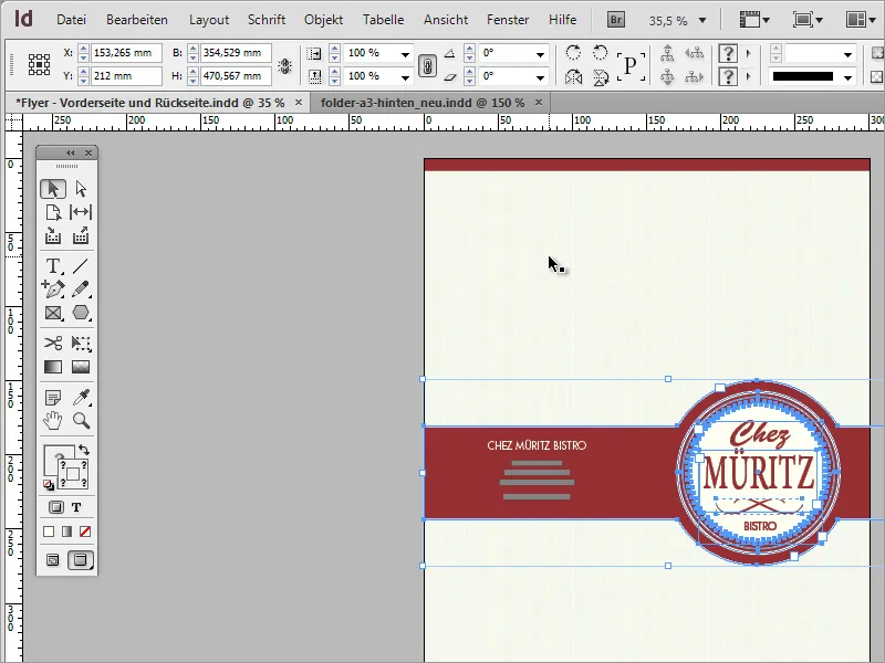 Designa en professionell meny i Adobe InDesign - Del 3