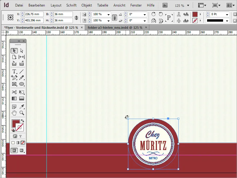 Création de menu professionnel sur Adobe InDesign - Partie 3