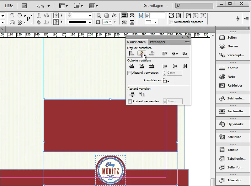 Création d'un menu professionnel sur Adobe InDesign - Partie 3