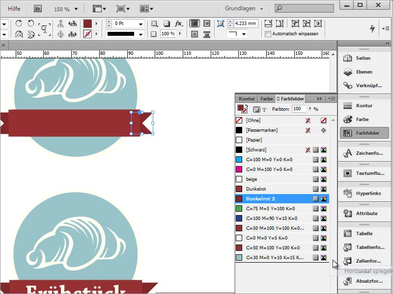 Designa en professionell meny i Adobe InDesign - Del 3