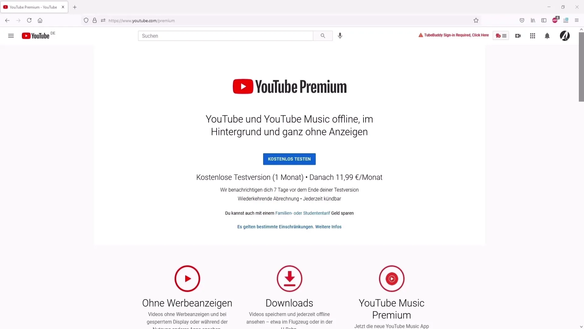 YouTube Premium: Manfaat terbaik untukmu