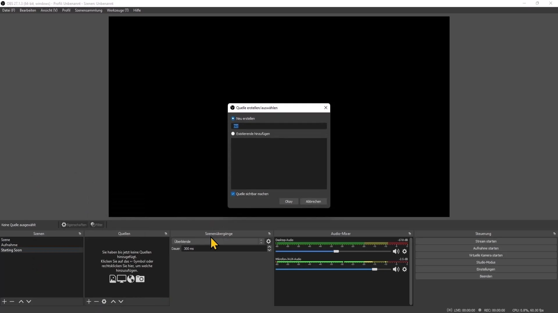 Membuat overlay yang sempurna untuk streaming YouTube