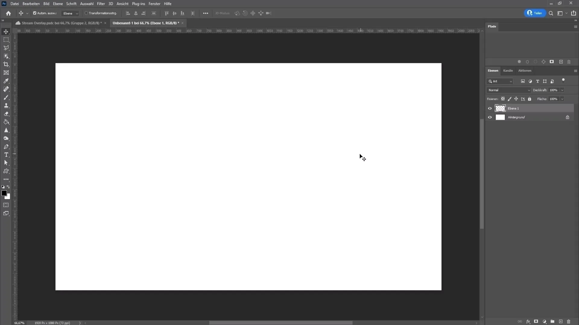 Створюйте накладання потоку за допомогою Photoshop для YouTube і Twitch