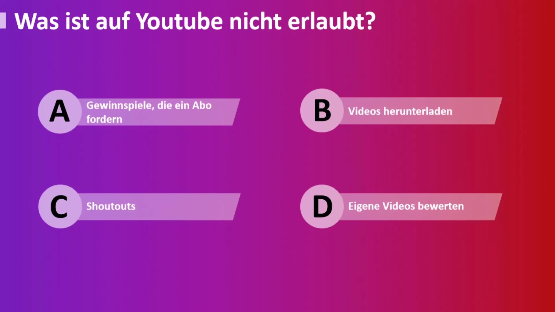 Testa le tue conoscenze sul marketing di YouTube con questo quiz