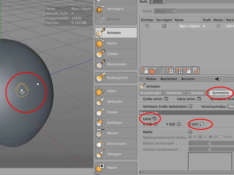 Sculpting in CINEMA 4D - Creative Training: Part 03 - Settings