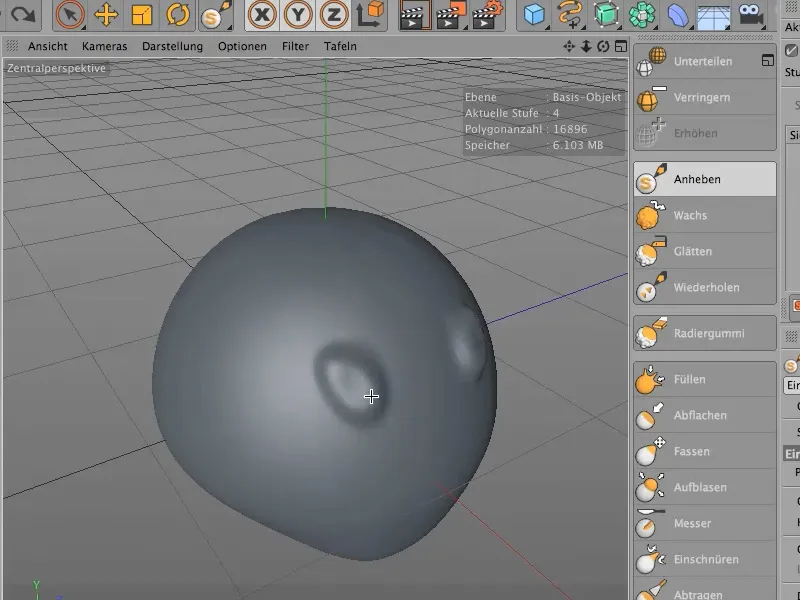 Sculpting in CINEMA 4D - Creative Training: Part 03 - Settings