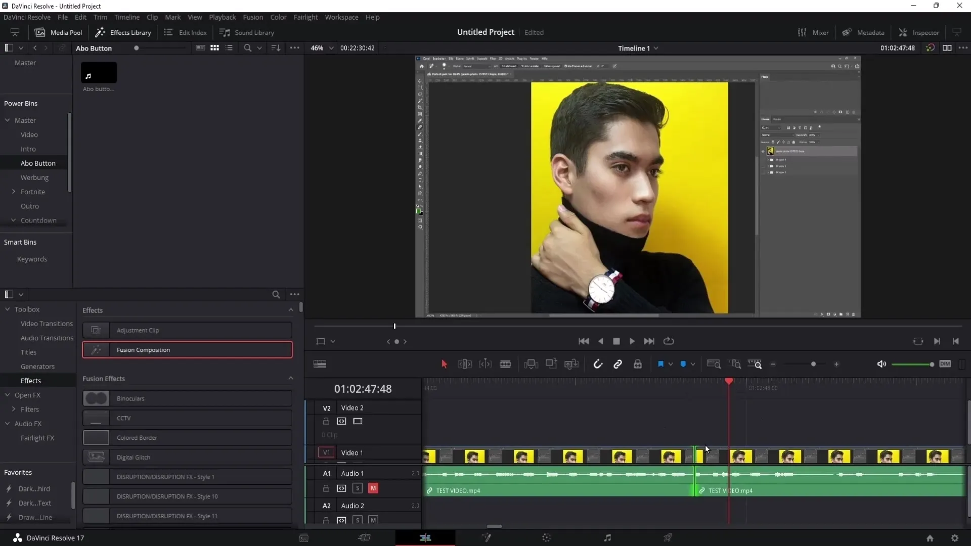 Memotong video secara efektif dengan DaVinci Resolve