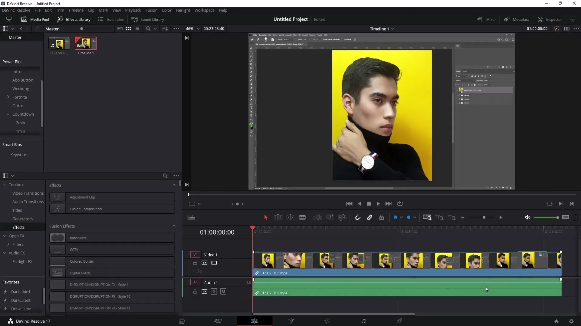 Memotong video secara efektif dengan DaVinci Resolve