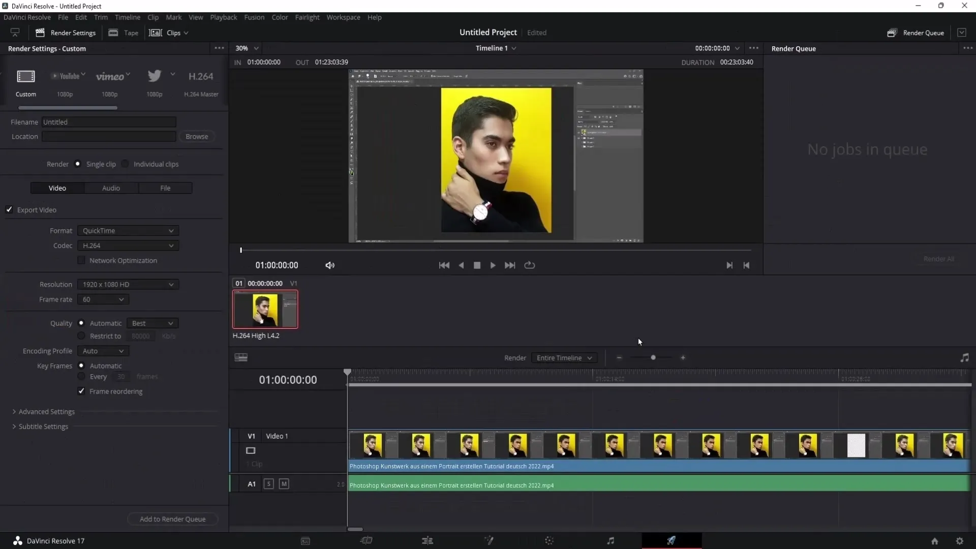 Mengedit video secara efektif dengan DaVinci Resolve