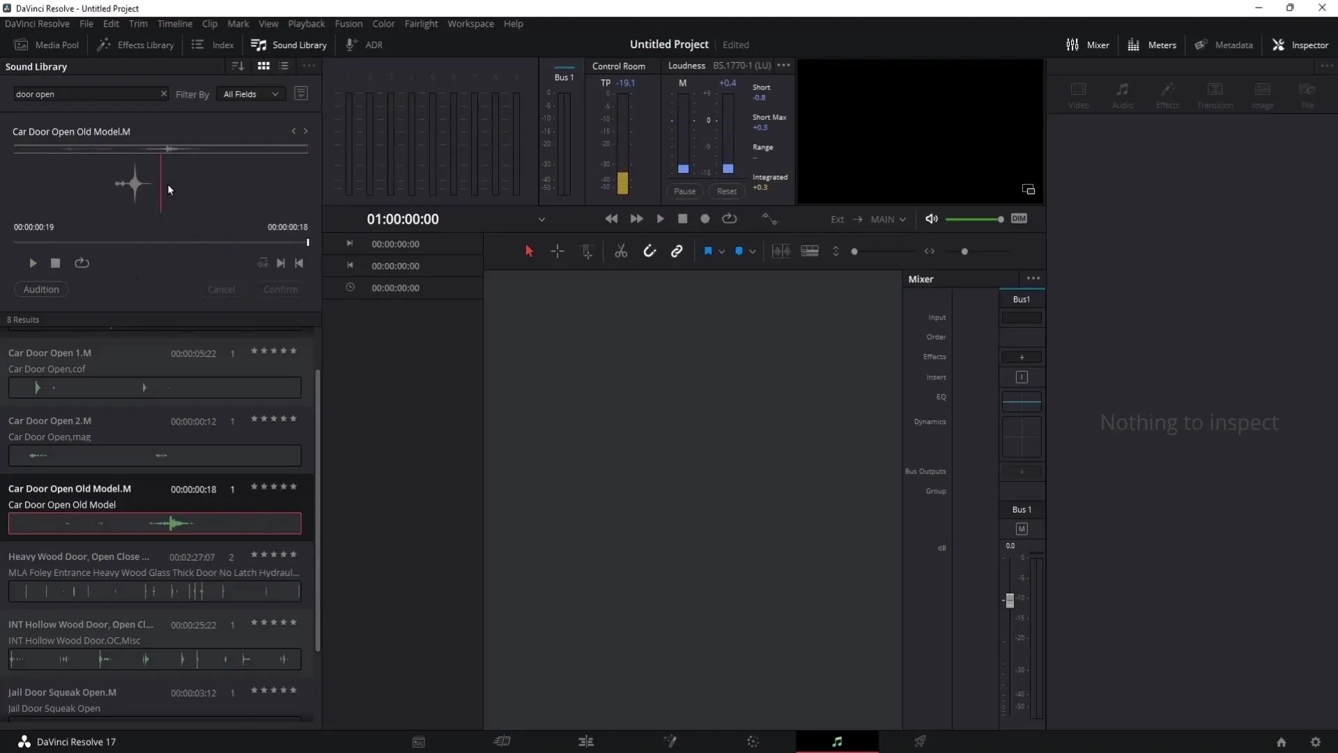 Scarica e utilizza effetti sonori gratuiti per DaVinci Resolve