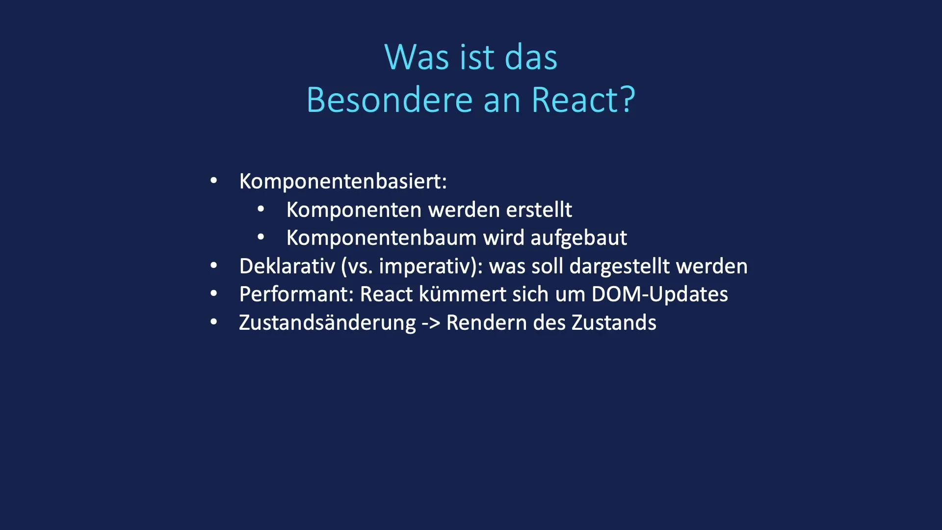 "React" esmė - naudos ir funkcijų supratimas