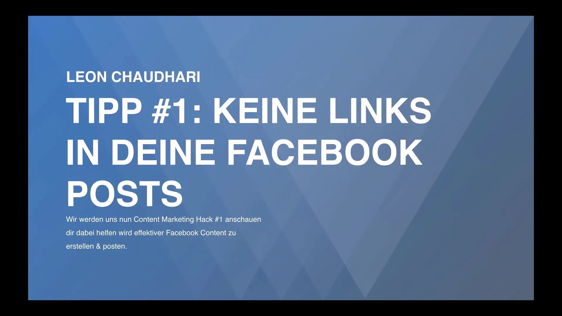 Optimaliseer je Facebook-berichten met interne en externe links