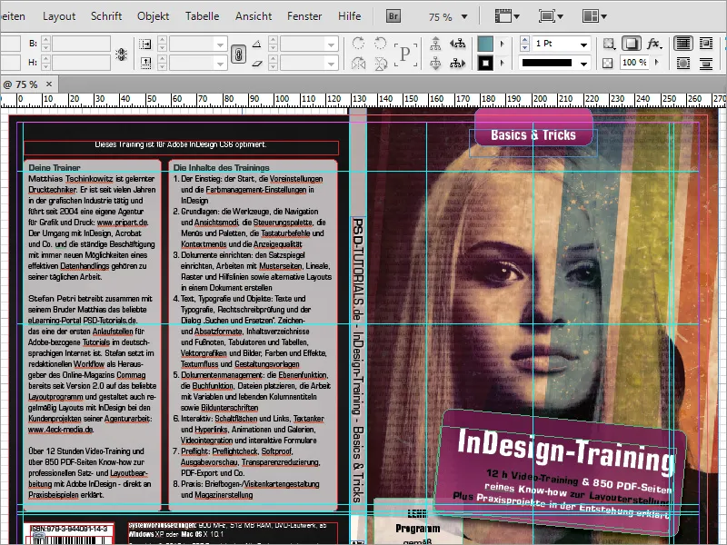 Diseño de carátulas y etiquetas para DVD - Parte 1: Configuración del documento y creación del primer molde con efectos