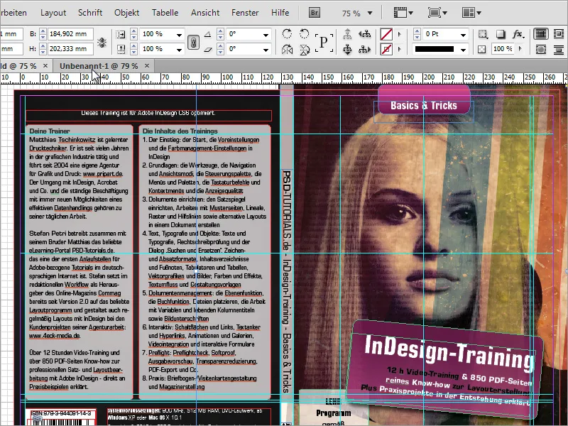 Diseño de carátulas y etiquetas para DVD - Parte 1: Configuración del documento y creación del primer molde con efectos