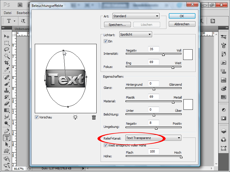 Criar texto cromado - três exemplos com apenas alguns cliques