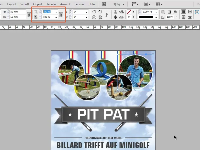 Tipy a triky k programu Adobe InDesign: Přesné škálování grafiky