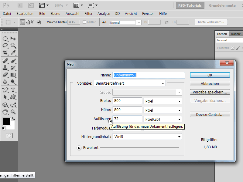 3D-elektroskema oprettet med få filtre