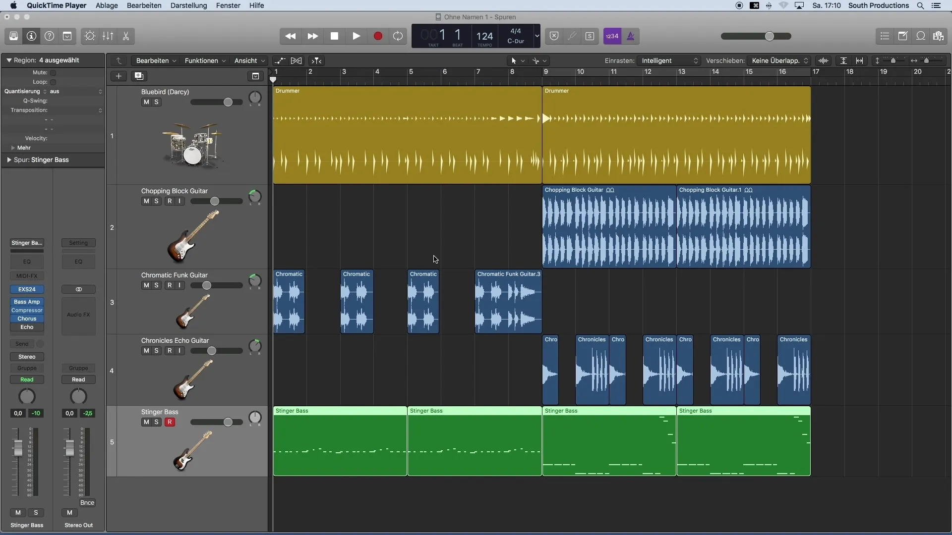 Nastavení hlasitosti MIDI v Logic Pro X efektivně