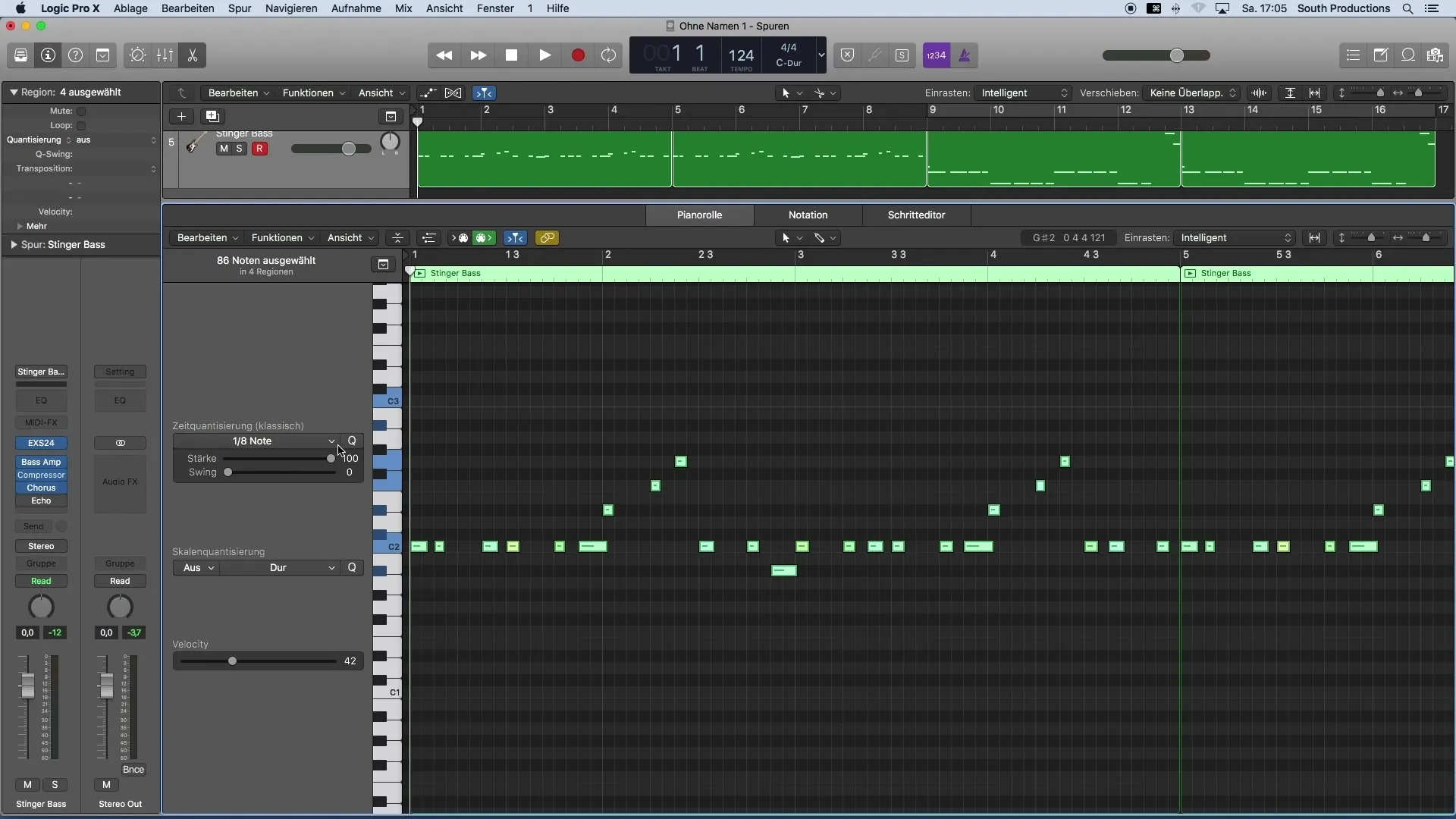 Kuantisasi MIDI di Logic Pro X untuk groove yang sempurna