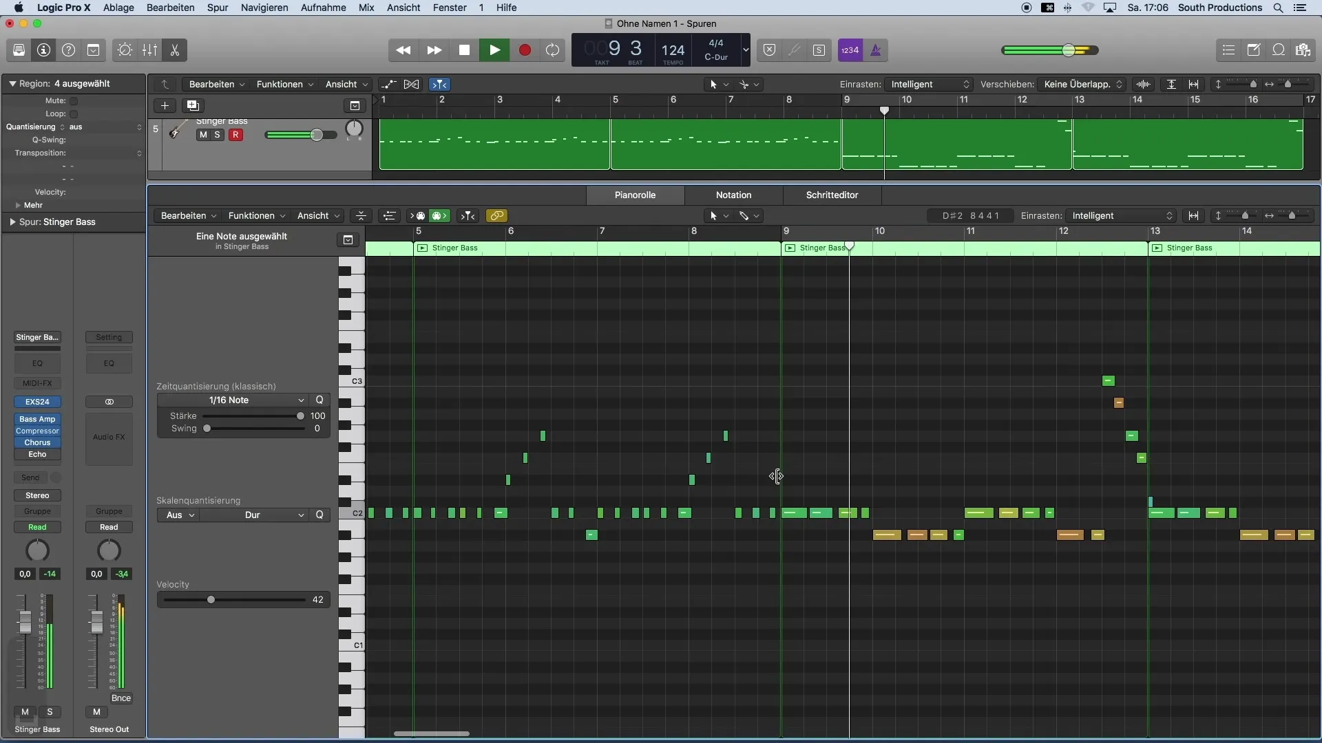 MIDI Kvantování v Logic Pro X pro perfektní groove