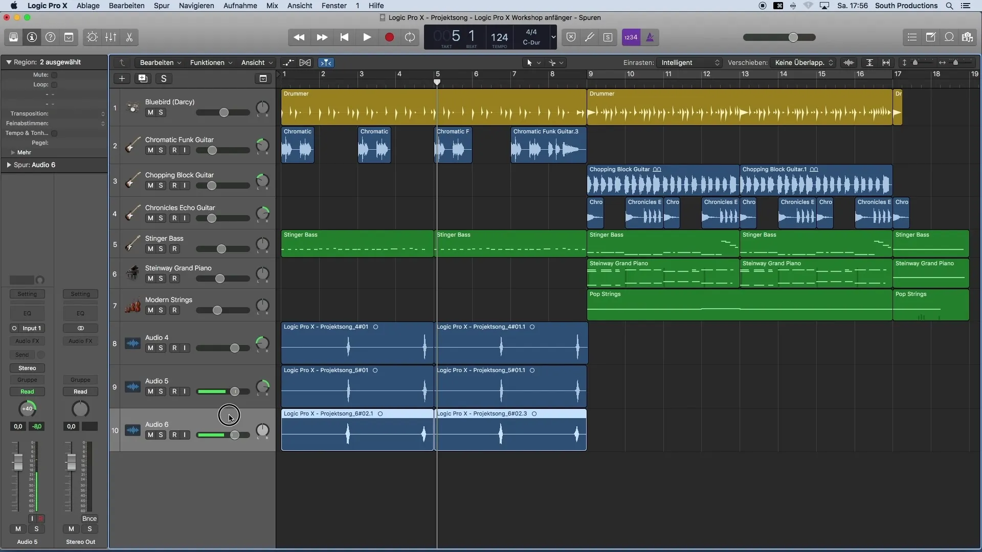 Snemanje vokalov v Logic Pro X - Vodnik