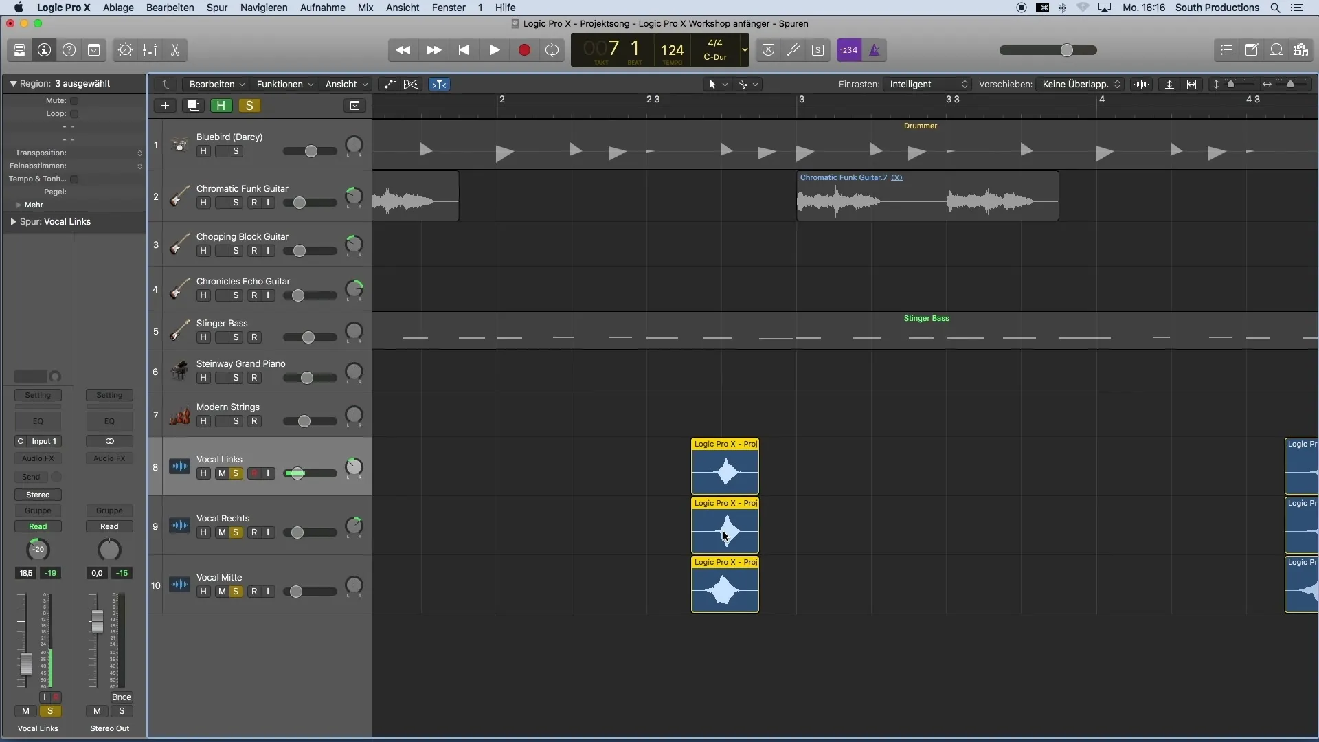 Pengolahan vokal di Logic Pro X – Tips dan Trik