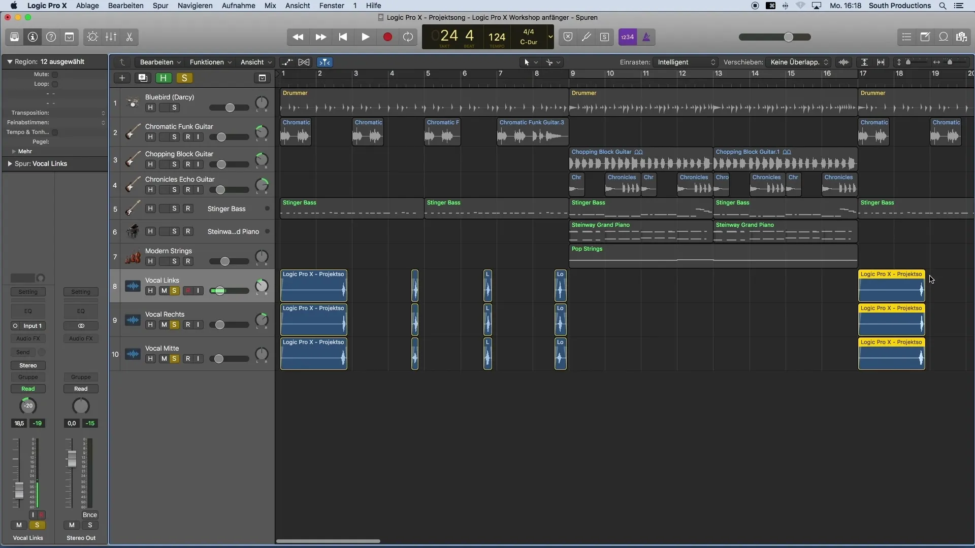 Pengolahan vokal di Logic Pro X - Tips dan Trik