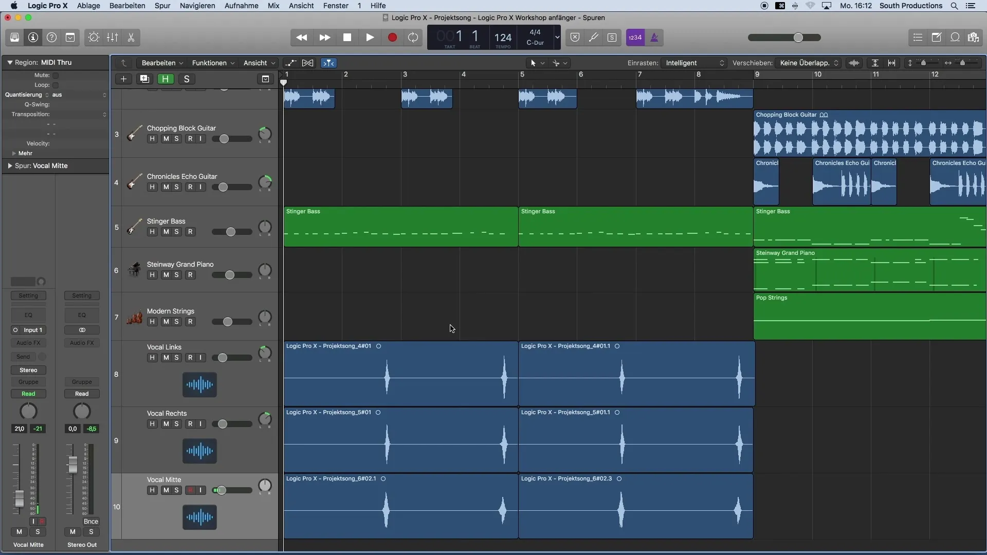 Pengolahan vokal dalam Logic Pro X - Tips dan Trik