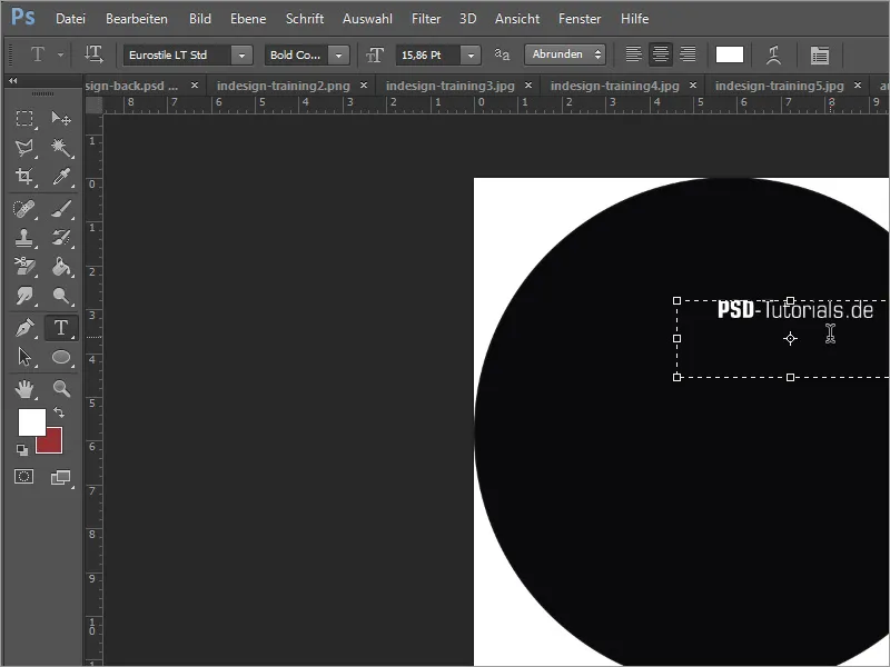 Diseño de carátulas y etiquetas de DVD - Parte 3: Creación de etiquetas en Photoshop