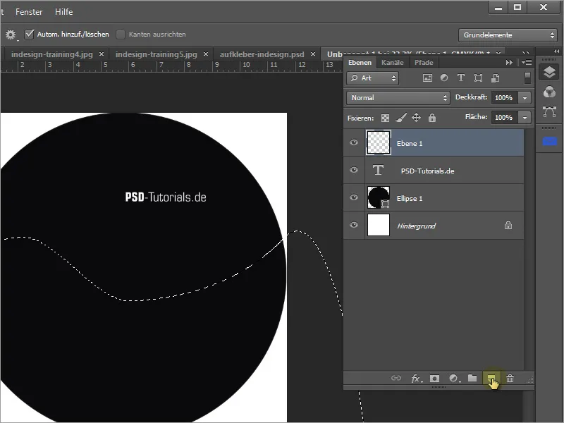 Diseño de carátulas y etiquetas de DVD - Parte 3: Creación de etiquetas en Photoshop