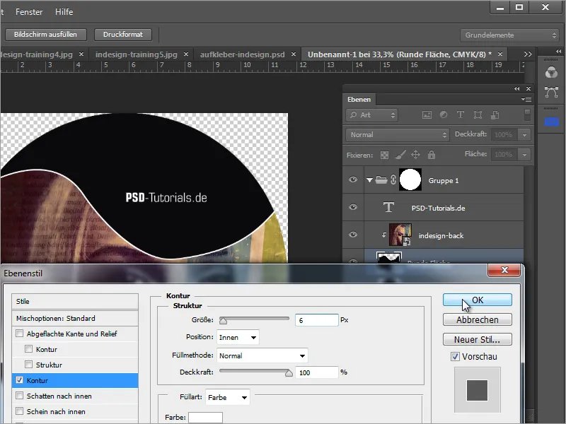 Diseño de carátulas y etiquetas de DVD - Parte 3: Creación de etiquetas en Photoshop