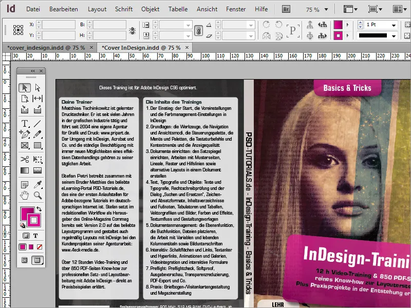 DVD cover and DVD label design - Part 3: Creating labels in Photoshop