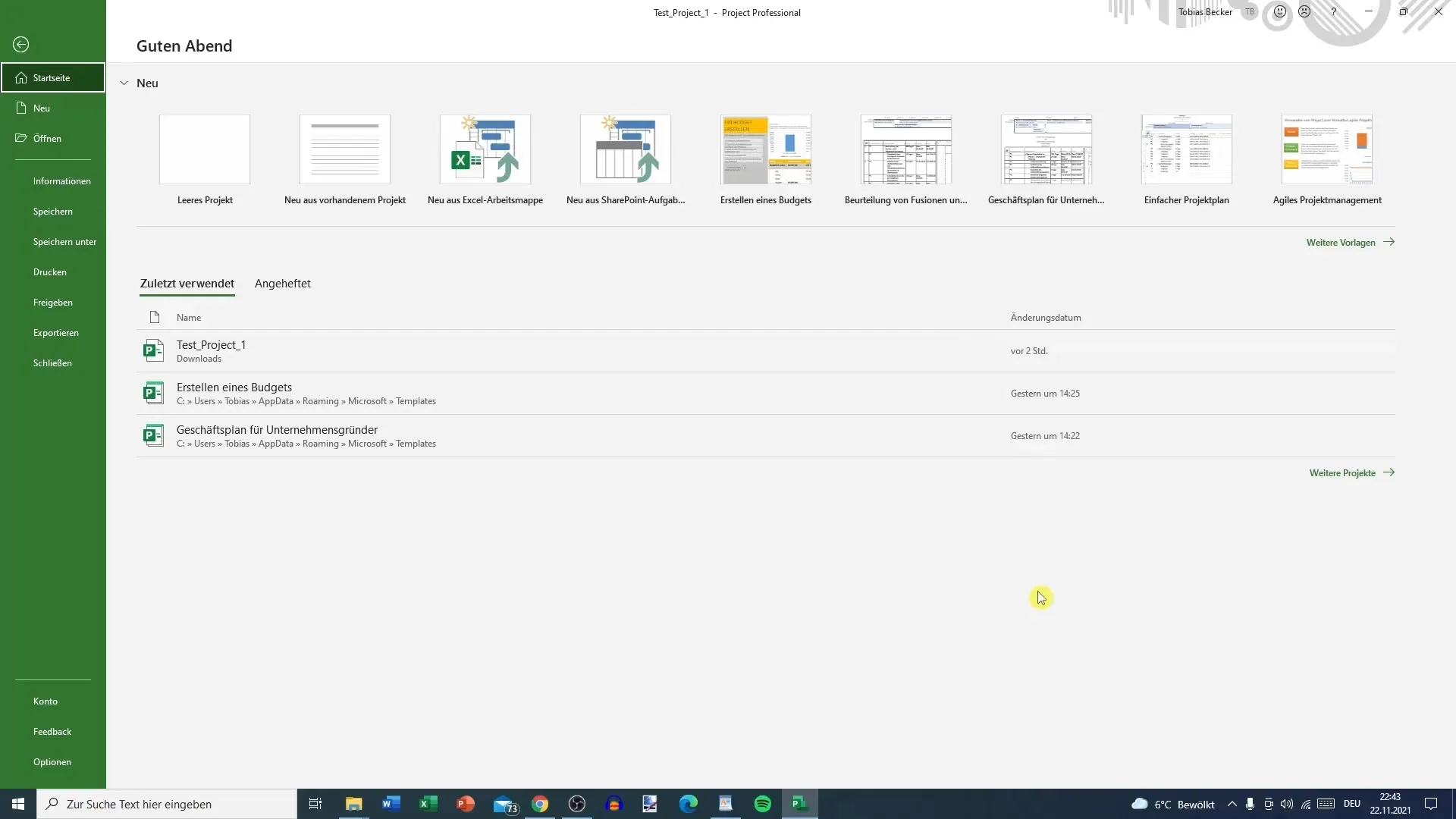 Memanfaatkan template di MS Project secara efisien