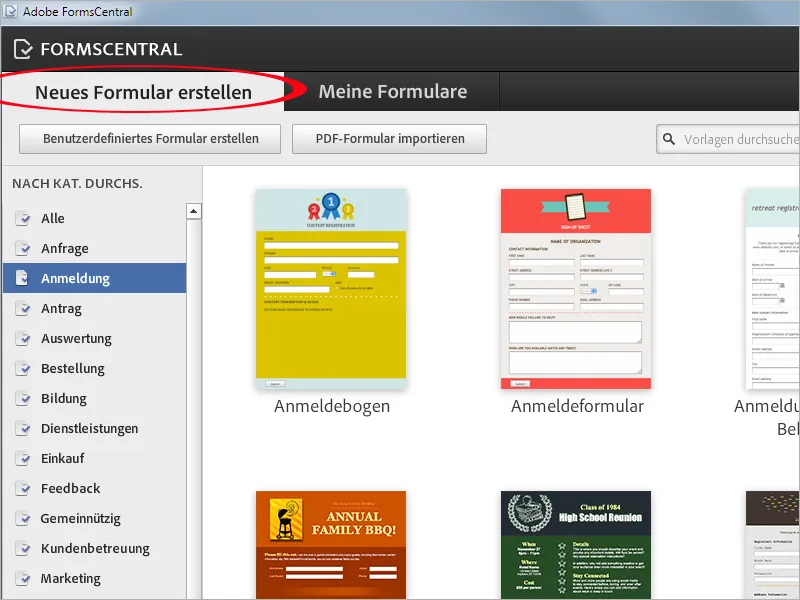 Distribuer des formulaires et gérer les retours avec Acrobat et FormsCentral.