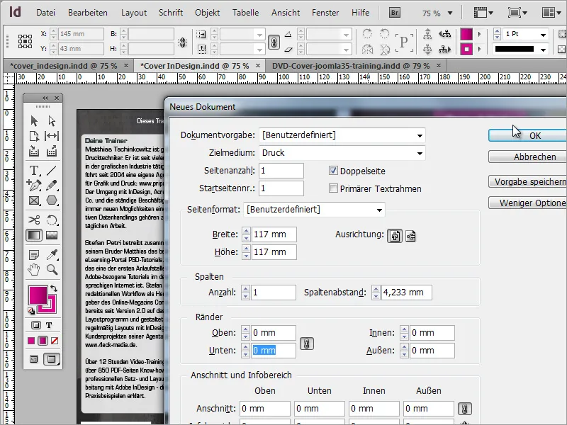 DVD kapak ve etiket tasarımı yapmak - Bölüm 4: InDesign'da etiket oluşturma