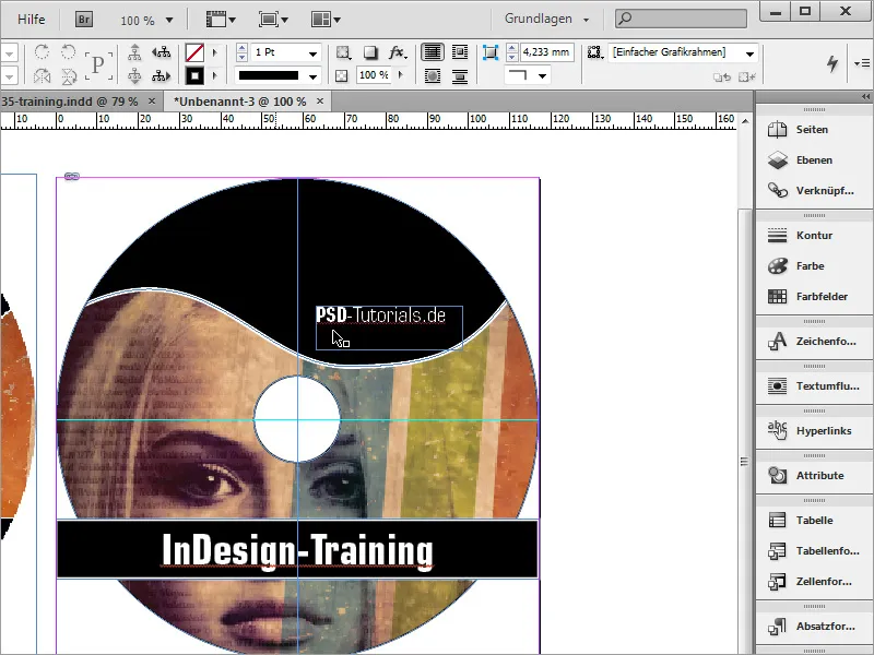 Diseño de carátulas y etiquetas de DVD - Parte 4: Creación de etiquetas en InDesign