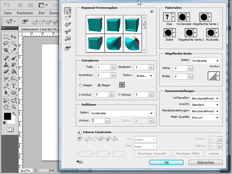 3D-Text erstellen - eine altmodische und die clevere Methode