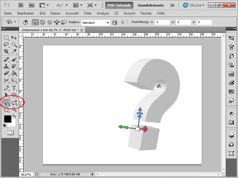 3D-Text erstellen - eine altmodische und die clevere Methode