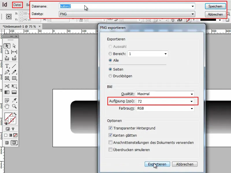 Trucos y consejos de Adobe InDesign: Exportar gráficos para la Web con la resolución correcta