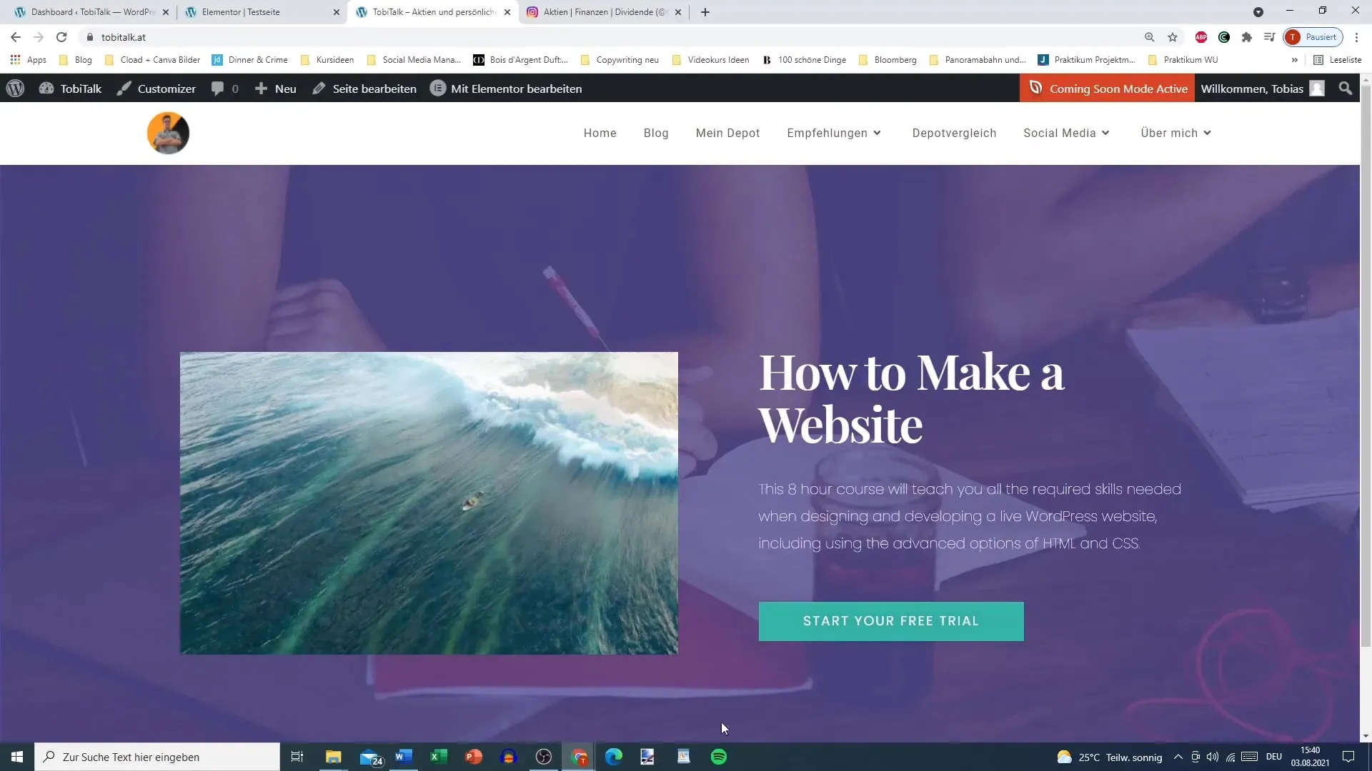 Kewajiban Impressum di WordPress dengan Elementor menjadi mudah