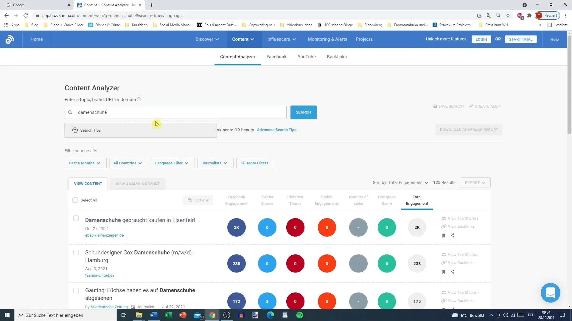 Los contenidos compartidos más frecuentes en Internet: Cómo utilizar eficazmente BuzzSumo