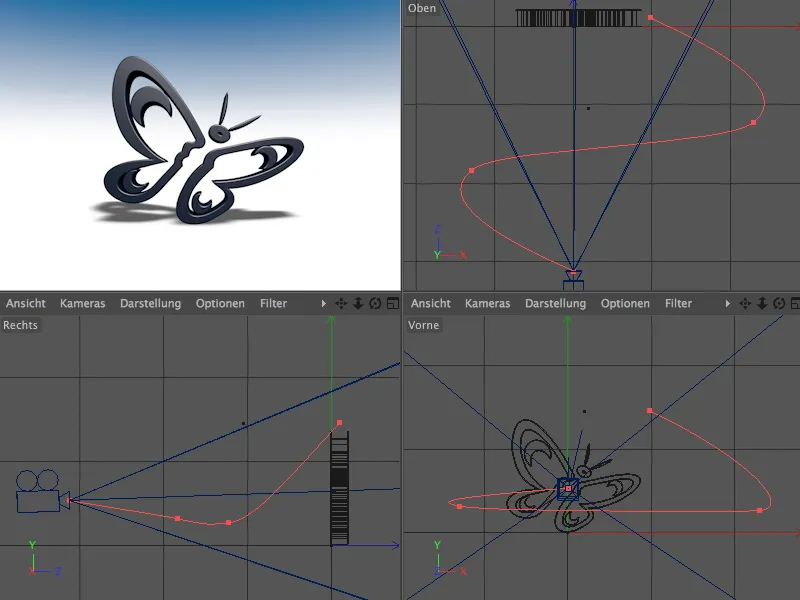 New in Release 14 - Camera morph for tracking shots